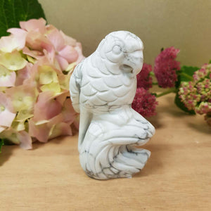 Howlite Parrot