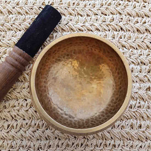 Singing Bowl with Pitted Patterning