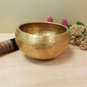 Singing Bowl with Pitted Patterning