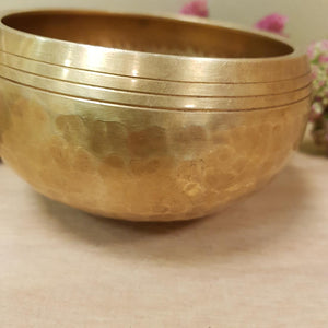 Singing Bowl with Pitted Patterning