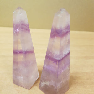 Purple Fluorite Obelisk