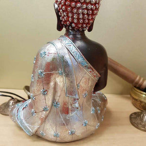 Red, Blue & Silver Buddha