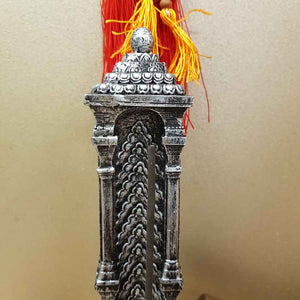 Silver Look Ganesh Incense Holder