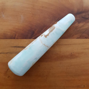 Caribbean Blue Calcite Wand