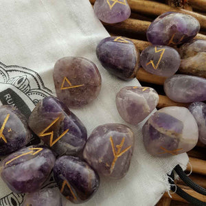 Amethyst Runes Set