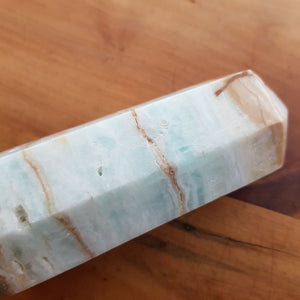 Caribbean Blue Calcite Point