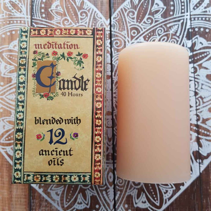 Meditation Candle (approx. 40 hours burn time)