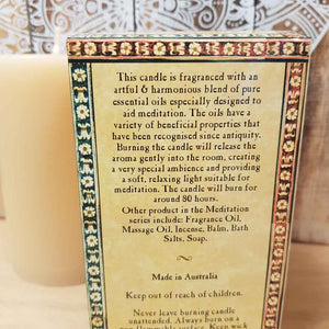 Meditation Candle