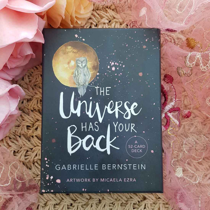 The Universe Has Your Back Card Deck (52 cards and guide book)