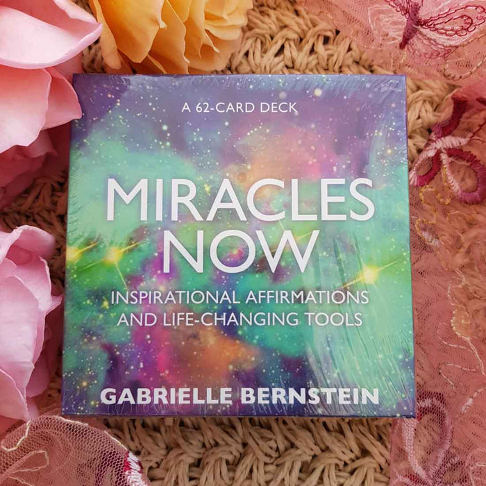 Miracles Now Cards (inspirational affirmations and life changing tools. 62 cards)