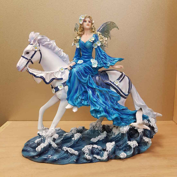 Euphoria Fairy with Horse (designed by Nene Thomas) (approx. 30x26.5x22cm)