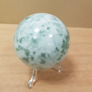 Snowflake Jade Sphere