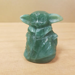 Green Aventurine Yoda