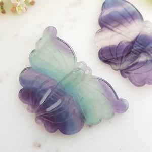 Rainbow Fluorite Butterfly