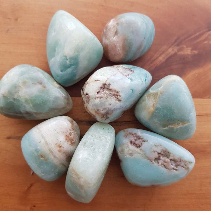 Amazonite Tumble from Brazil (larger & assorted)