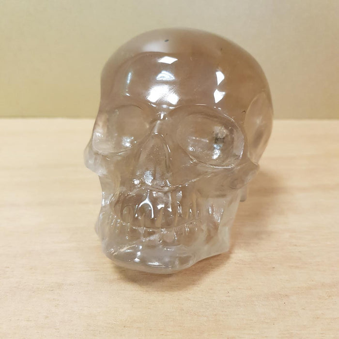 Smokey Quartz Skull (approx. 8x10x7cm)