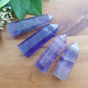 Rainbow Fluorite Polished Point