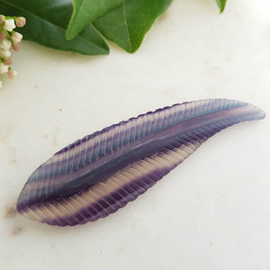 Rainbow Fluorite Feather