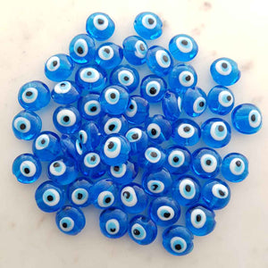 Blue Eye Handmade Lampwork Glass Bead