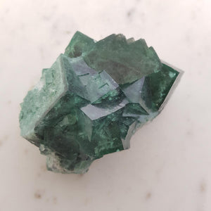 Green Fluorite Cluster