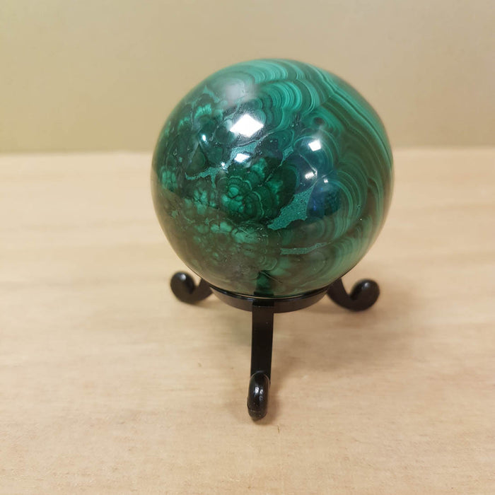 Malachite Sphere (approx. 5cm Diameter)