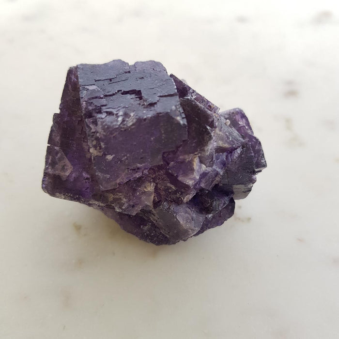 Purple Fluorite Specimen (approx. 5x5x4cm)