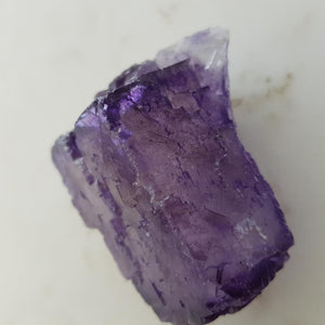 Purple Fluorite Specimen (approx. 5x3.5x3.5cm)