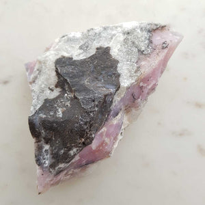 Andean Pink Opal Rough Rock