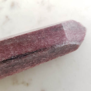 Strawberry Quartz aka Lepidochrosite Polished Point