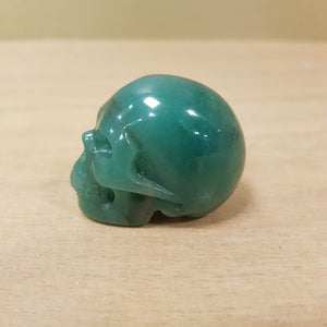 Green Aventurine Skull