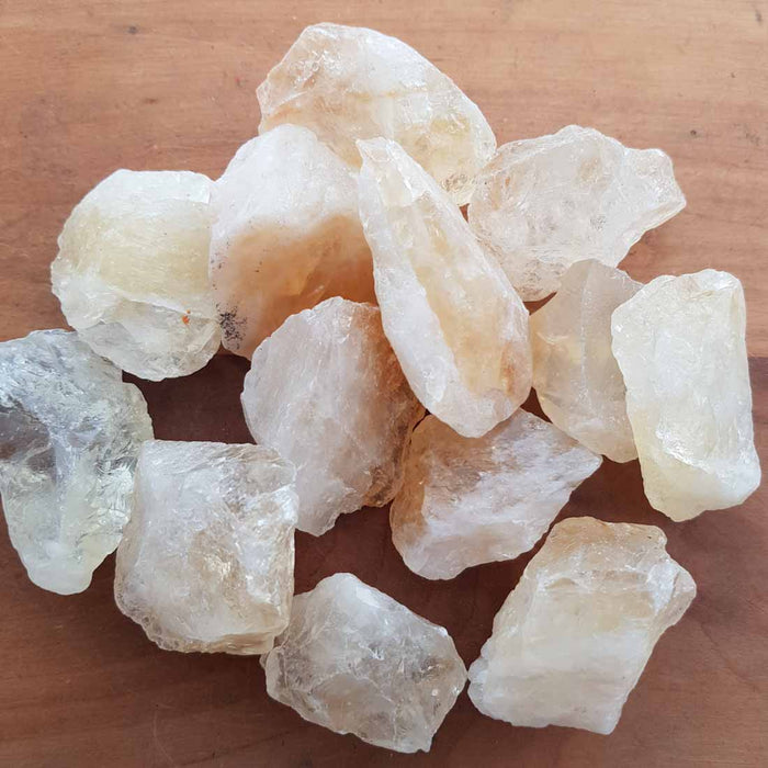 Citrine Rough Rock (heat treated. assorted. approx. 3.5-4.8x2.2-3.4x1.9-2.7cm)