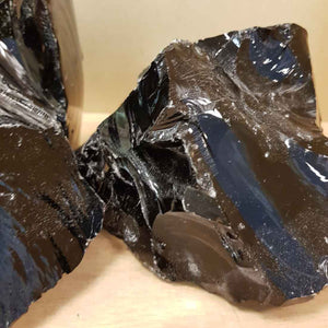 Black Obsidian Rough Rock