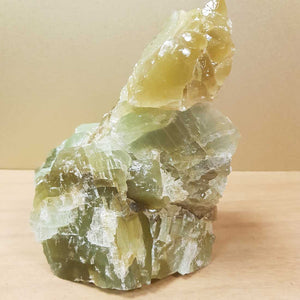 Green Calcite Rough Rock