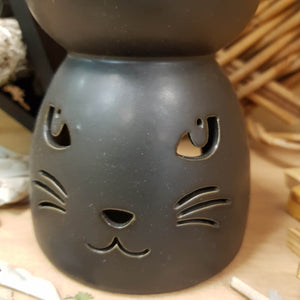 Black Cat Cut Out Oil Burner