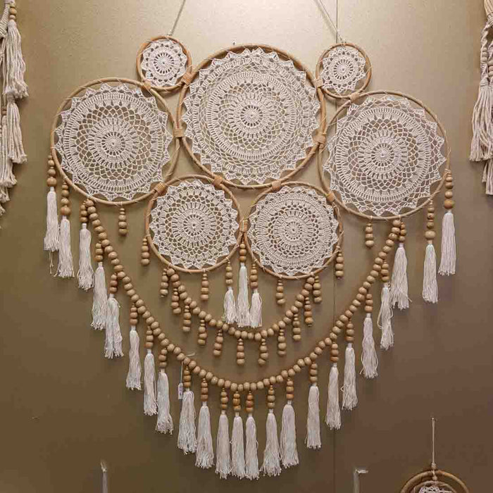 Gypsy Boho 7 Circle Dreamcatcher (approx. 86x120cm)