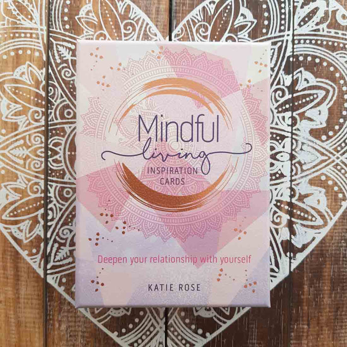 Mindful Living Inspiration Cards (deepen your relationship with yourself)