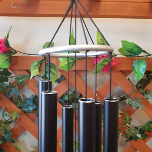 Natures Melody Black Aureole Chimes