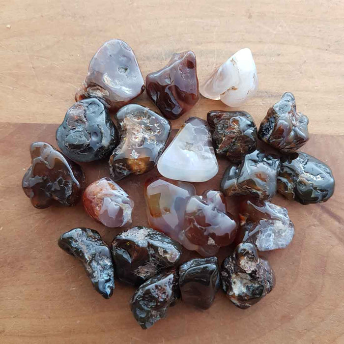Mexican Fire Agate Tumble (small & assorted)