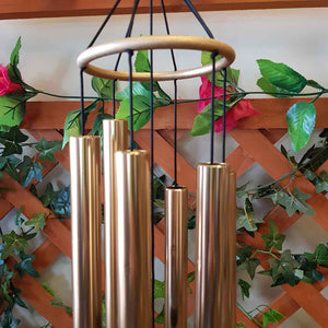 Rose Gold Natures Melody Aureole Chimes (70cm)