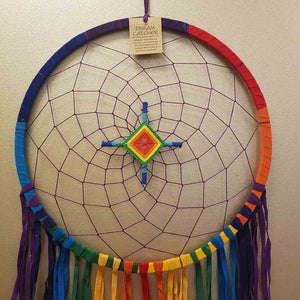 Chakra Diamond Centre Dream Catcher