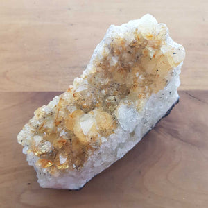 Citrine (heat treated) Cluster Standing