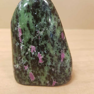 Ruby in Zoisite Standing Free Form