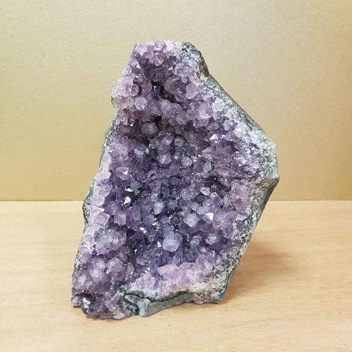 Amethyst Standing Cluster (approx. 14x12x10cm)