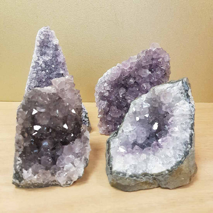Amethyst Standing Cluster (assorted. approx. 8.8-14.1x8.3-11.5x6.8-11.7cm)