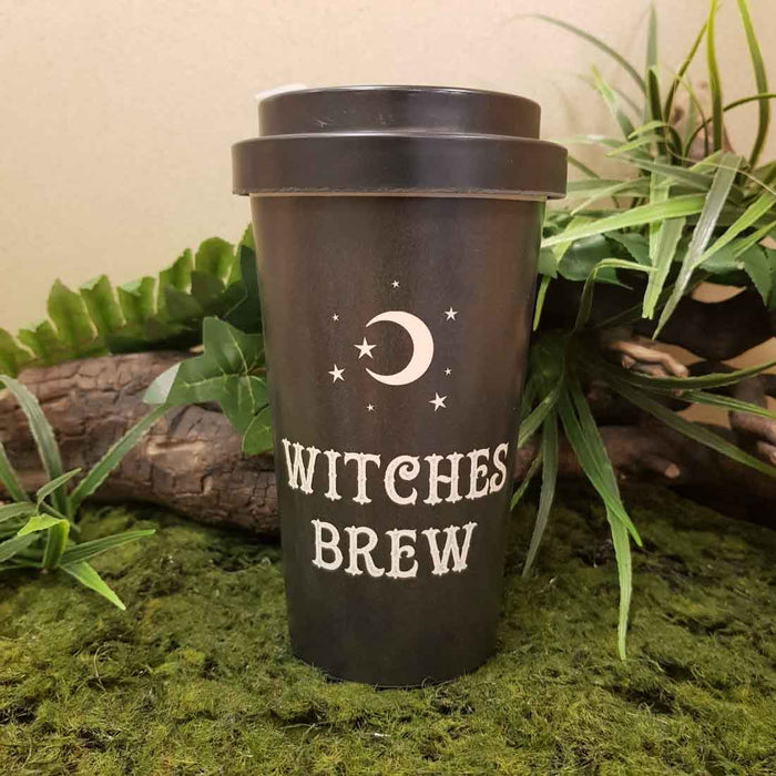 Witches Brew Bamboo Eco Travel Mug (approx. 15x9cm)