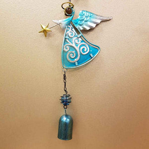 Blue Angel Bell Wind Chime