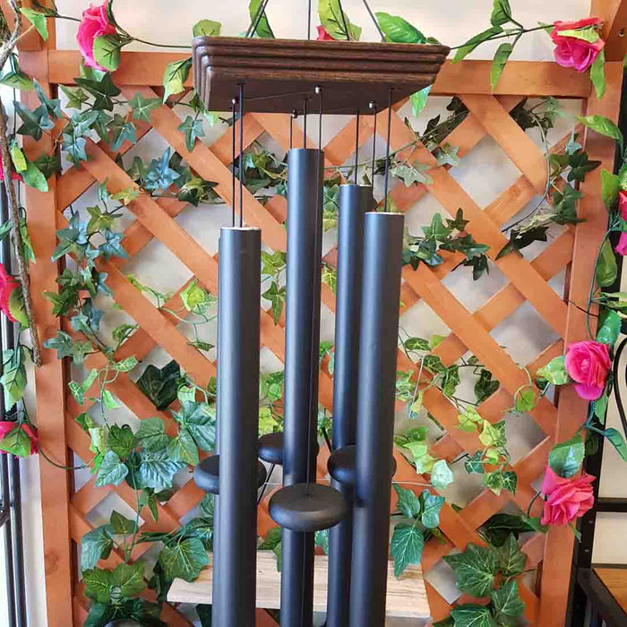 Natures Melody Premiere Grande Black Wind Chime (approx. 122xcm)