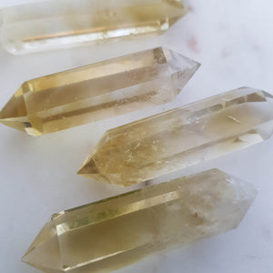 Natural Citrine Double Terminated Point