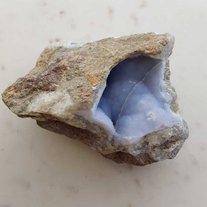Blue Lace Agate Geode/Cluster (approx. 11x7cm)