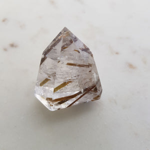 Rutilated Quartz Polished Point